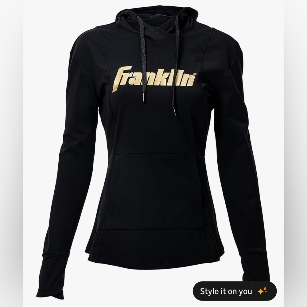 Franklin Sports womens Women's Workout Pullover Hoodie Medium